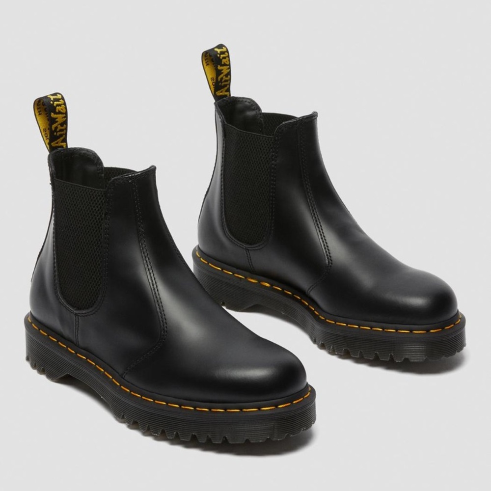 DR MARTENS platform 2976 BEX SMOOTH LEATHER CHELSEA BOOTS Platform size womens 6